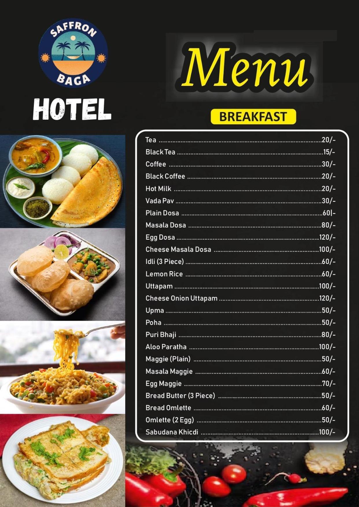 Hotel Saffron Baga Exterior photo