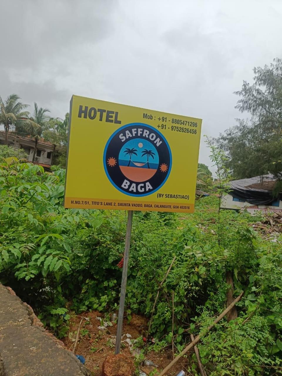 Hotel Saffron Baga Exterior photo